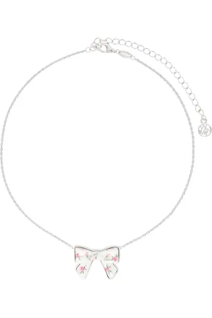 Shushu/Tong Collier argenté à boucle en céramique édition YVMIN