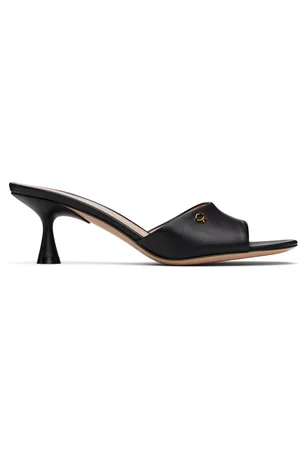 Gianvito Rossi Mules Ascent 55 noires