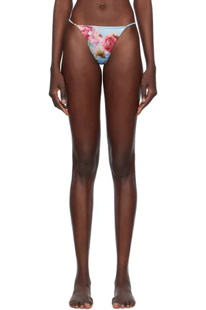 FLEUR DU MAL String Luxe bleu