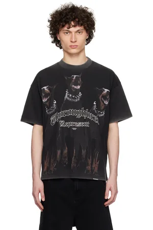 Represent T-shirt noir à image Thoroughbred