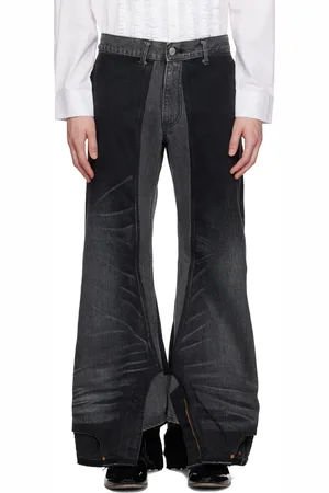 JUNYA WATANABE Jean traité après assemblage W Name noir édition Levi