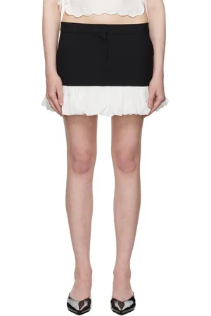 THE GARMENT Minijupe Noah noir et blanc