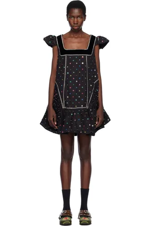 Chopova Lowena Robe courte Jessie noire