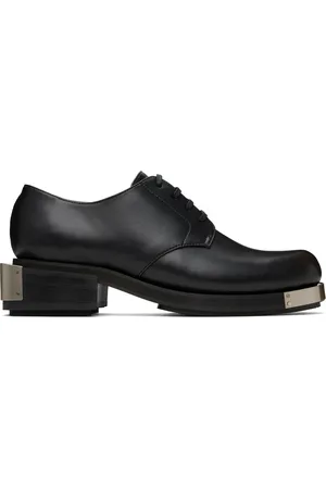 Kennel & Schmenger Derbys Nazim noirs en cuir de pomme Pam