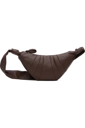 LEMAIRE Petit sac Croissant brun