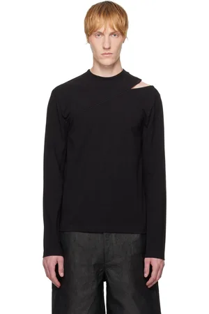 HELIOT EMIL T-shirt à manches longues Pleistos noir
