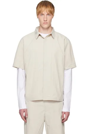 HELIOT EMIL Chemise Marl beige