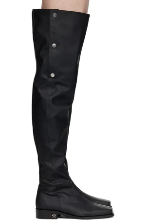 Kennel & Schmenger Bottes cuissardes Adem noires à boutons-pression