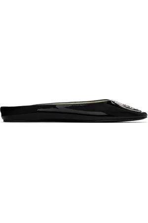Tory Burch Ballerines basses Reva noires exclusives à SSENSE