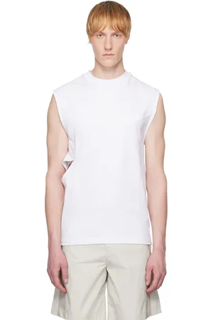 HELIOT EMIL Débardeur Pleistos blanc