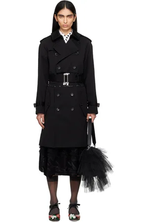 Comme des Garçons Trench Kersey noir