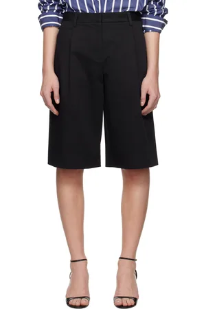 MATTEAU Short chino long noir