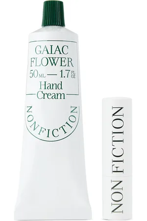 Nonfiction Ensemble de deux produits pour les lèvres et les mains à la fleur et au gaïac