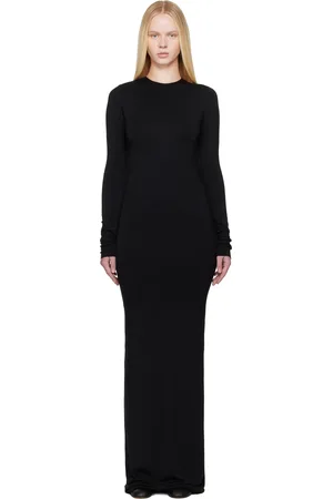 ÉTERNE Robe longue Stella noire