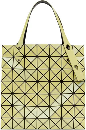 Issey Miyake Cabas jaune métallique - PRISM