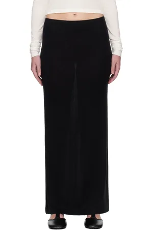 ÉTERNE Jupe longue Emma noire