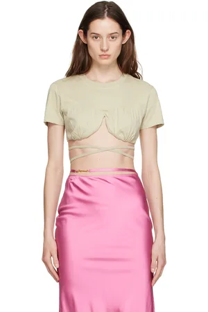 Jacquemus T-shirt Baci kaki - Le papier