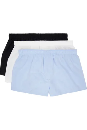 CDLP Ensemble de trois boxers ajustés multicolore en popeline