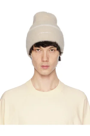 Jacquemus Bonnet Neve blanc cassé - Le papier
