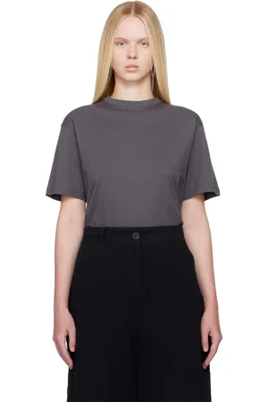 STUDIO NICHOLSON T-shirt Rond gris