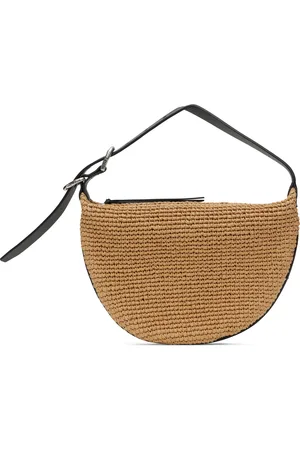 RAG&BONE Petit sac Mercer beige en papier paille