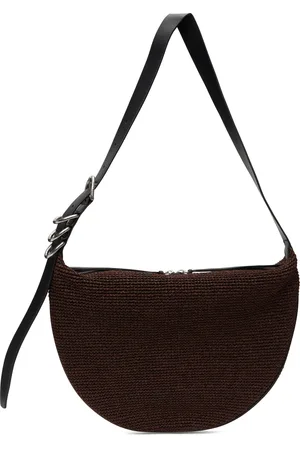 RAG&BONE Moyen sac Mercer brun en papier paille