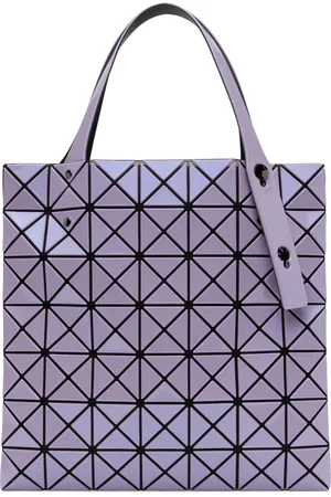 Issey Miyake Cabas Prism mauve métallique