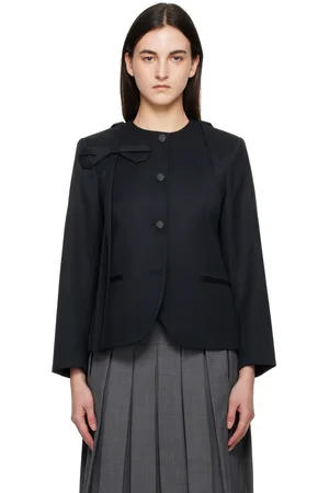 SANDY LIANG Veston Kallo noir