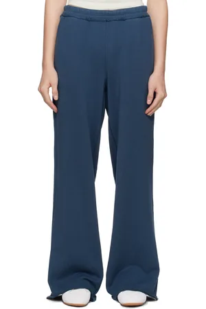 SKIMS Pantalon de détente ample bleu - French Terry