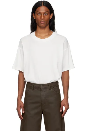 BODE T-shirt blanc cassé à perles - Salt Marsh