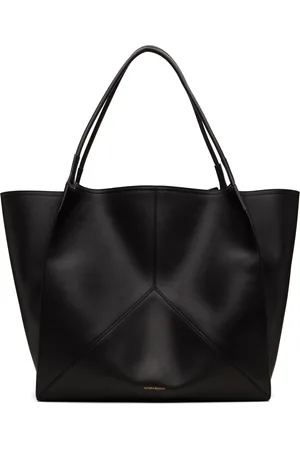 Victoria Beckham Très grand cabas noir à logo