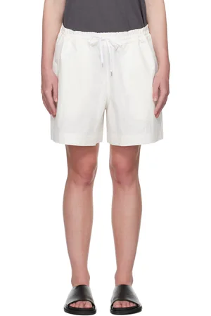 STUDIO NICHOLSON Short Karya blanc cassé