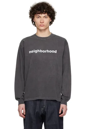 NEIGHBORHOOD T-shirt à manches longues 3 gris