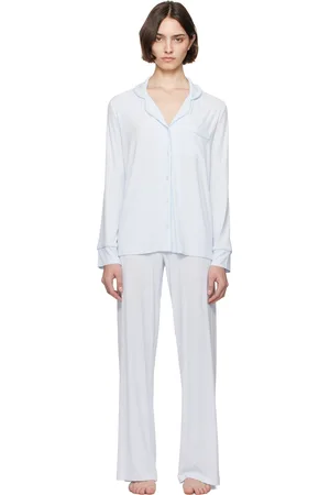 SKIMS Pyjama bleu - Soft Lounge