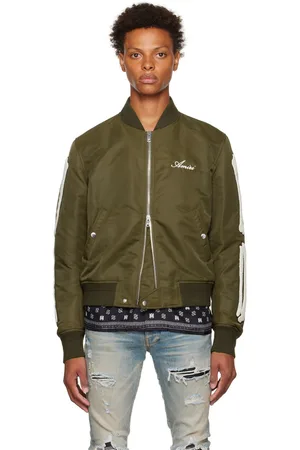 AMIRI Blouson aviateur Bones vert