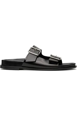 Aeyde Sandales Meena noires en cuir