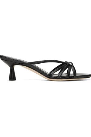 Aeyde Mules Abby noires en cuir