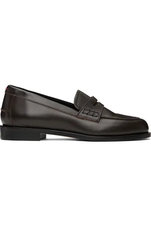 Aeyde Flâneurs Oscar bruns en cuir