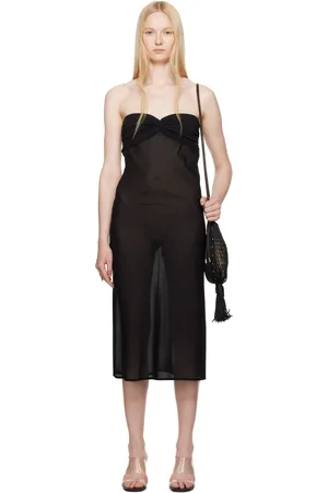 Belle Robe midi Lea noire