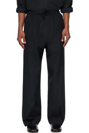 LEMAIRE Pantalon de pyjama noir