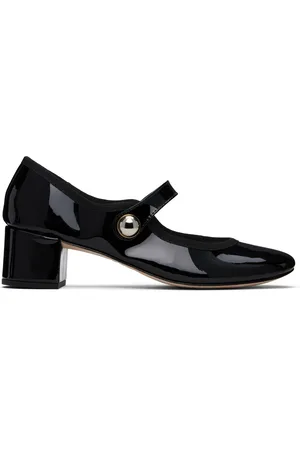 Repetto Chaussures de style Charles IX à talon Fabienne noires