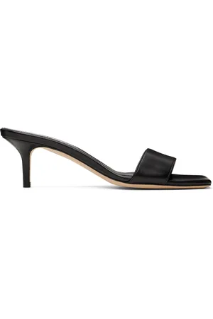 Aeyde Mules Ilvy noires en cuir