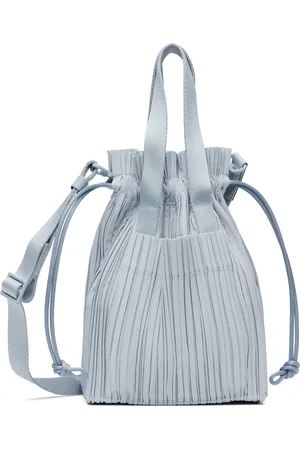 PLEATS PLEASE ISSEY MIYAKE Cabas gris à plissures