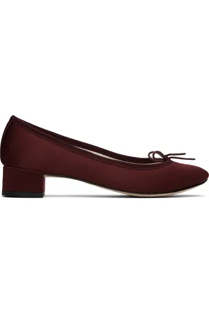 Repetto Chaussures à talon Camille bourgogne exclusives à SSENSE