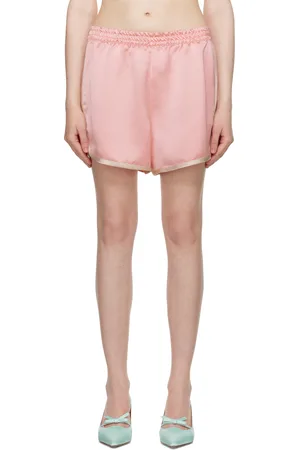 Anna Sui Short rose en satin