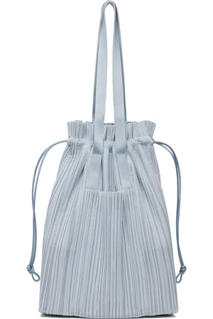 PLEATS PLEASE ISSEY MIYAKE Cabas gris à plissures