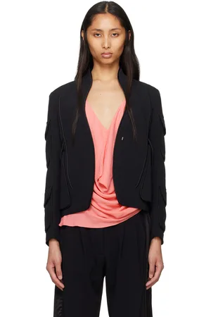 Kiko Kostadinov Veston façon tailleur Cauda noir