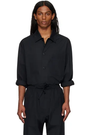 LEMAIRE Chemise de pyjama noire