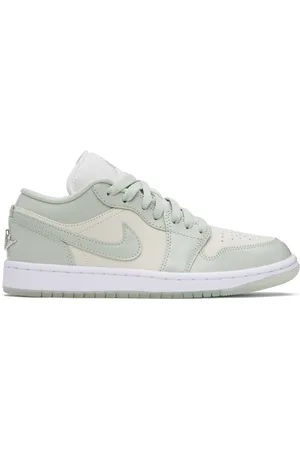 Nike Baskets basses Air Jordan 1 bleu et blanc cassé édition spéciale