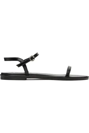 Aeyde Sandales Nettie noires en cuir